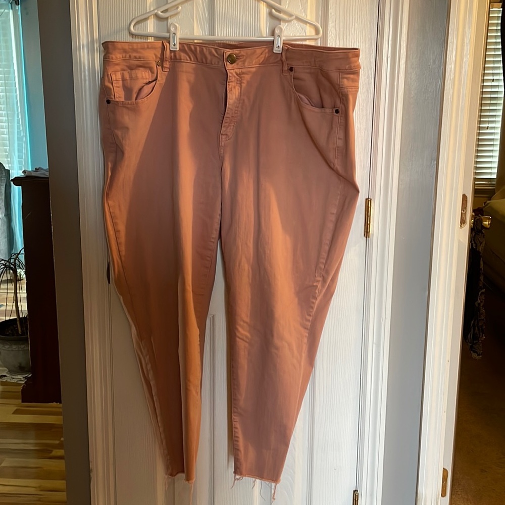 Lane Bryant Mid Rise Super Stretch Ankle